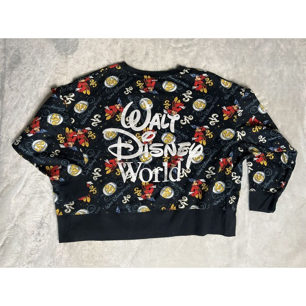 Walt Disney World 50th Vault Collection Women's 25th Anniversary Sweatshirt 1X